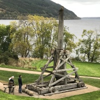 Catapult on Castle Grounds